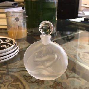 Sasaki “Hug” Crystal Perfume Bottle